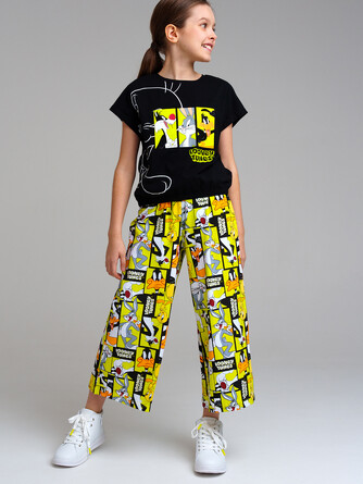 Брюки-трубы Neon Glam PlayToday