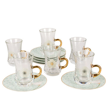 Набор армуд для чая на 6 персон Sensuelle (12 пр.) Nouvelle