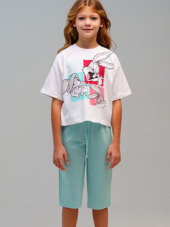 Комплект (футболка, бриджи) Love Graffiti PlayToday