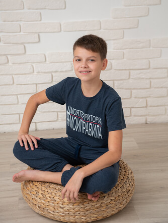 Костюм (футболка и брюки) Kuza