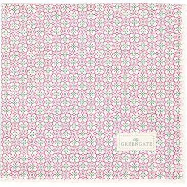 Салфетка Gwen pale pink 40х40 см Greengate