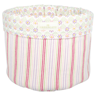 Корзина для хлеба Evelina white Greengate