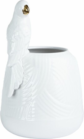 Ваза с попугаем 21х20х31см Glasar