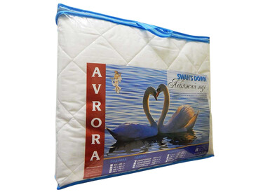 Одеяло Лебяжий пух, тик (300 гр.) Avrora Texdesign