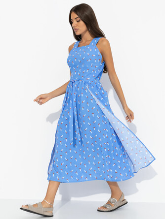 Сарафан с карманами на запах Захватывающе стильная Charuttimoda