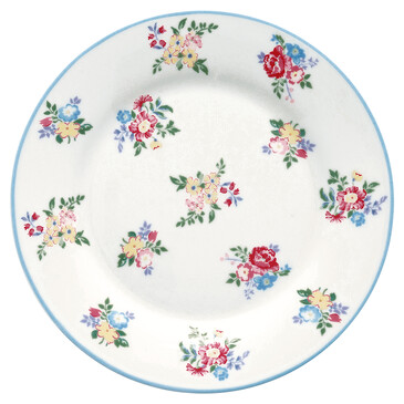 Тарелка Elena petit white 20,5 см Greengate