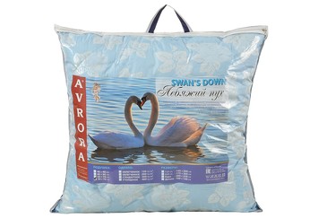 Подушка Лебяжий пух, тик Avrora Texdesign