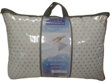 Подушка с эффектом памяти Avrora Texdesign