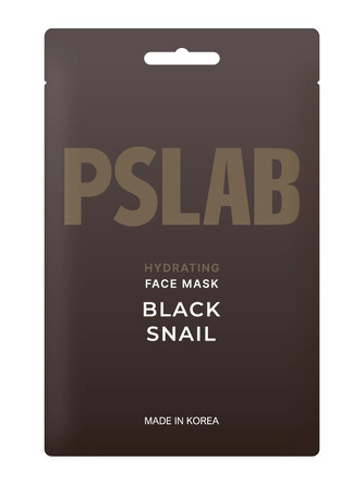 Маска для лица тканевая питательная Black Snail, 23 мл Pslab