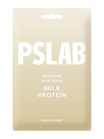 Маска для лица тканевая восстанавливающая Milk Protein, 23 мл Pslab