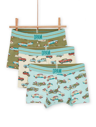 Трусы-боксеры (3 шт.) Du Pareil au même