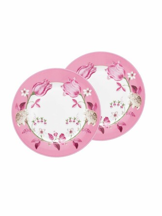 Набор из 2-х тарелок Jolie Tulip Pink, Ø23 см Pip Studio