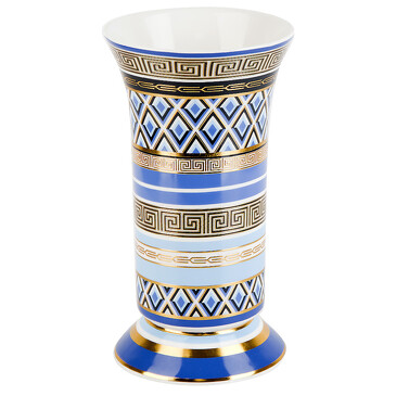 Ваза Golden Blue, 600 мл, 10,7х10,7х19,5 Nouvelle