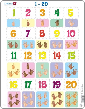 Пазл. Математика Larsen