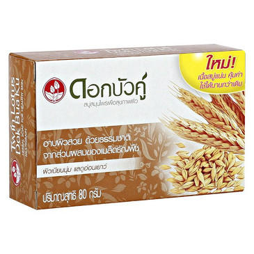Мыло с травами, обогащенное мультизерновыми экстрактами 80 гр Twin Lotus