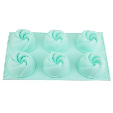 Форма силиконовая для выпечки кексов, печенья Цветочный аромат, 17х4х29,5 Nouvelle