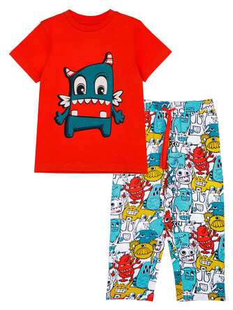 Пижама (футболка, брюки) Home Monsters PlayToday