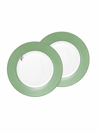 Набор из 2-х тарелок Lily&Lotus Uni Light Green, Ø21 см Pip Studio