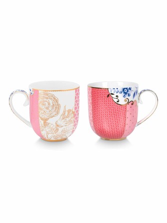 Набор кружек маленьких (2 шт. по 260 мл) Royal Pink Pip Studio