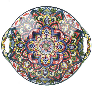Блюдо с ручками для сервировки и подачи Arabesque, 400 мл, 22,5х20,5х4,5 Nouvelle