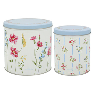 Набор банок для хранения Elwin white 2 шт Greengate