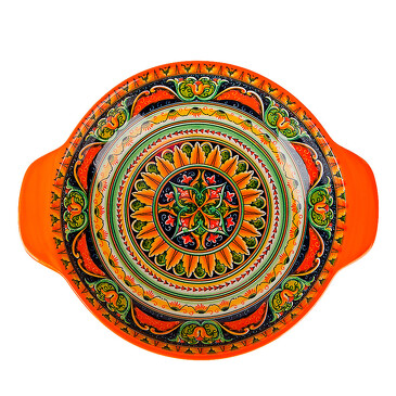 Салатник с ручками Arabesque, 1200 мл, 24,5х20,5х5,5 Nouvelle