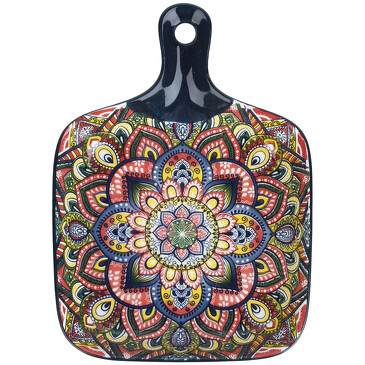 Блюдо с ручкой для сервировки и подачи Arabesque, 300 мл, 22,5х16х3,5 Nouvelle