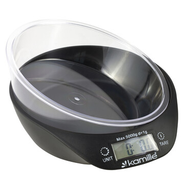 Весы кухонные электронные 20,5х18,4х6,1 см Kamille