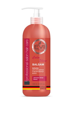 Бальзам-ополаскиватель Интенсивный Уход для окрашенных волос 1000 мл EVI professional