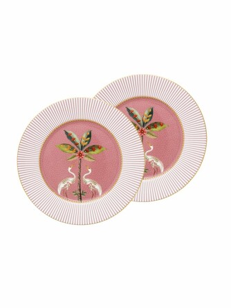 Набор тарелок (2 шт. по Ø17 см) La Majorelle Pink Pip Studio