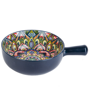 Кокотница с ручкой, форма для запекания Arabesque, 700 мл, 21,5х16х5,8 Nouvelle