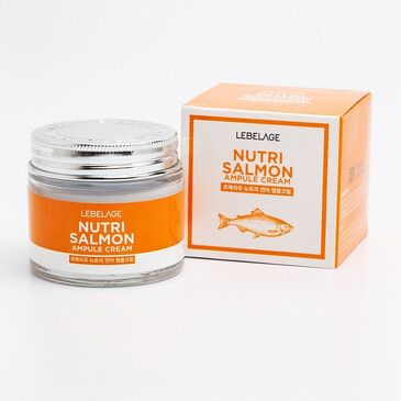 Крем ампульный для лица питательный с маслом лосося, 70 мл Lebelage