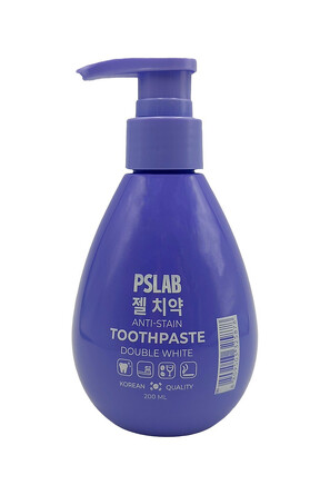 Паста зубная отбеливающая Double White, 200 мл Pslab