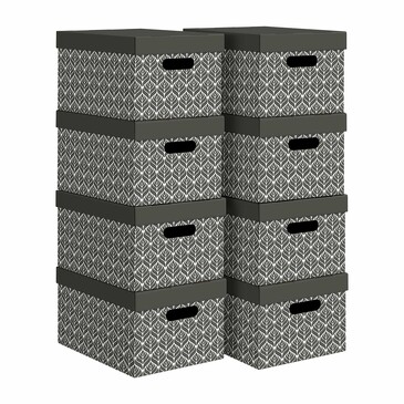 Комплект коробов картонных (8 шт. по 25х33х18,5 см) Valiant