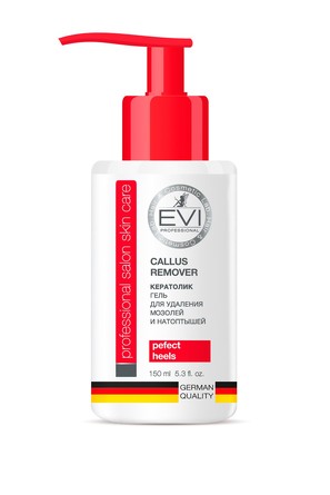 Гель для удаления мозолей и натоптышей 150 мл EVI professional
