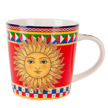 Кружка Sicilia Sole, 450 мл, 13,5х9,5х9,5 Nouvelle