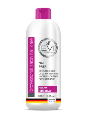 Средство для обезжиривания ногтей и снятия липкого слоя 500 мл EVI professional