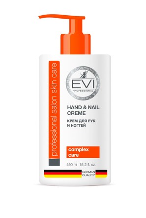 Крем для рук и ногтей комплексный уход 450 мл EVI professional