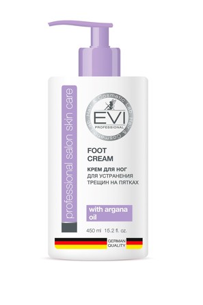 Крем для ног заживляющий 450 мл EVI professional