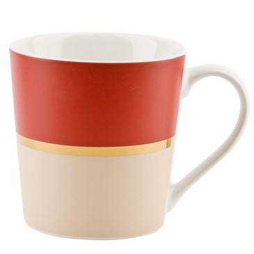 Кружка Персиковый бархат, 390 мл, 12х10х12 Nouvelle