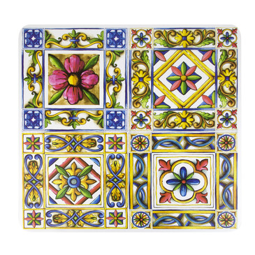 Набор салфеток сервировочных, плейсматов (4 шт.) Майолика, 30х28х0,05 Nouvelle