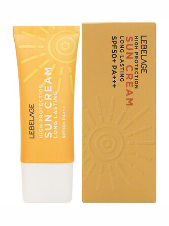 Крем для лица солнцезащитный с высоким фактором защиты устойчивый SPF50+PA+++, 30 мл Lebelage