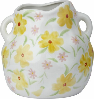 Ваза с ручками 19х18х19см Glasar