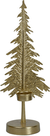 Подсвечник Ёлочка 14х10х36см Glasar