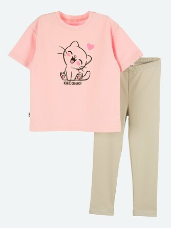 Костюм (футболка и леггинсы) Kuza