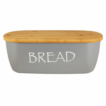 Хлебница с бамбуковой крышкой 36х20.2х13.5 см Kamille