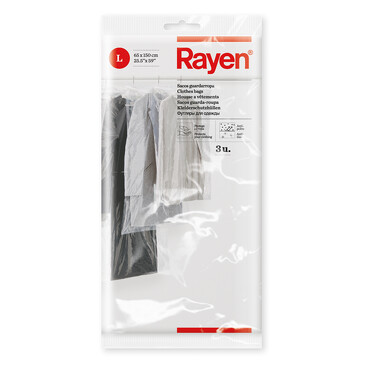 Чехол для одежды (3 шт.: 65х150 см) Rayen