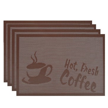 Набор сервировочных салфеток (4 шт.) Эспрессо, 45х1х30 Nouvelle