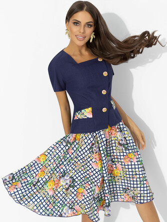 Костюм Радую себя (жакет и юбка) Charuttimoda