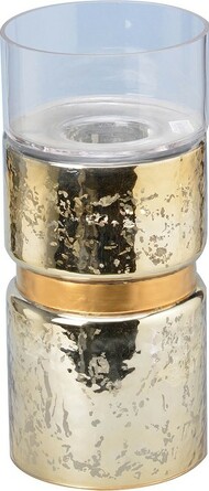 Подсвечник 15х15х34см Glasar